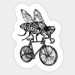 SEEMBO Fly Cycling Bicycle Bicycling Biking Riding Fun Bike Sticker